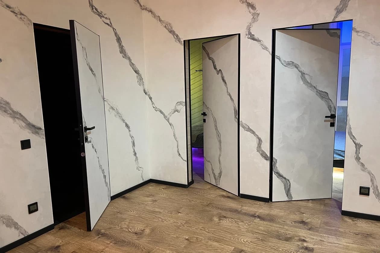Двері прихованого монтажу Alumdoors Gold — фото 4