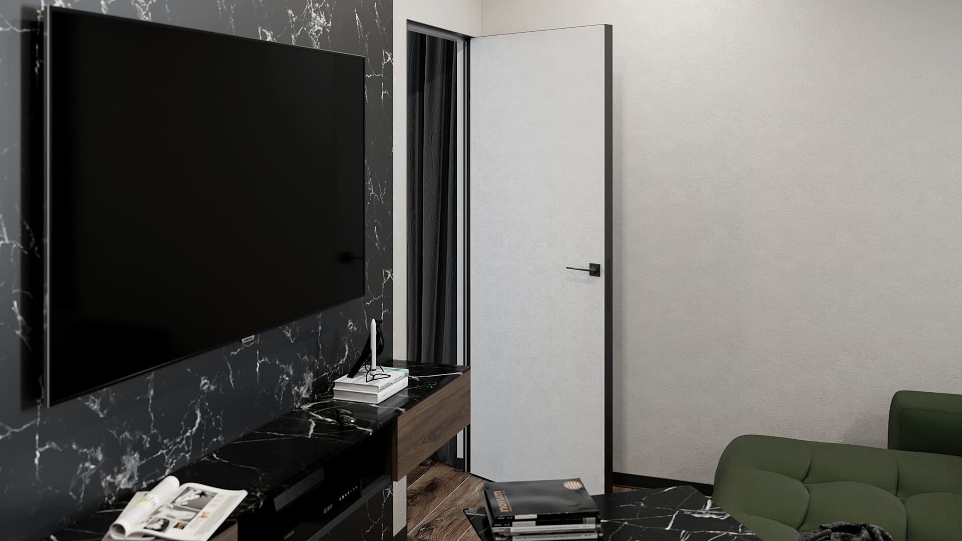 Двері прихованого монтажу Alumdoors Base — фото 7